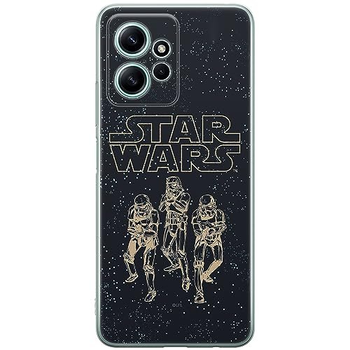 ERT GROUP etui na telefon Xiaomi REDMI NOTE 12 4G, case oryginalny i oficjalnie licencjonowany przez Star Wars, wzór 005, optymalnie dopasowane, plecki z TPU
