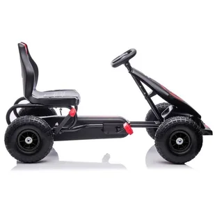 Duży Gokart Na Pedały Super Power 5 Czerwony /g18 - Jeździki dla dzieci - miniaturka - grafika 4