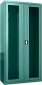 Meble i wyposażenie gabinetów medycznych - MD/2s.6033 szafa lekarska 2-skrzydłowa 1-komorowa zielona - miniaturka - grafika 1