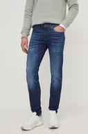 Spodnie męskie - Pepe Jeans jeansy męskie kolor granatowy - miniaturka - grafika 1