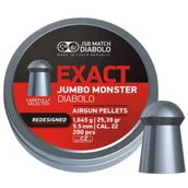 Amunicja do wiatrówek - Śrut JSB 5,52mm Exact Jumbo Monster Redesigned 200 - miniaturka - grafika 1