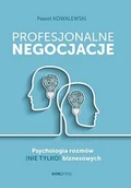 E-booki - biznes i ekonomia - Profesjonalne negocjacje. Psychologia rozmów (nie tylko) biznesowych - miniaturka - grafika 1
