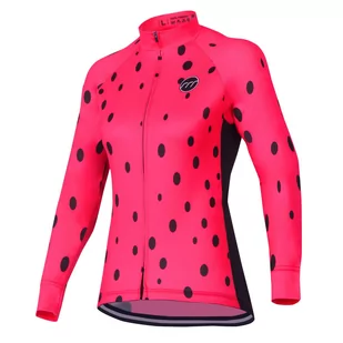 Koszulka rowerowa damska madani Leopard - Bluzy na rower - miniaturka - grafika 1