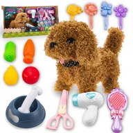 Zabawki interaktywne dla dzieci - Interaktywna maskotka piesek interaktywny Pets zabawka chodzi pies pluszak! - miniaturka - grafika 1