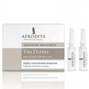 Afrodita Vita Derma, Ampułki Hialuronowe, 5x1,5ml - Olejki do mycia twarzy - miniaturka - grafika 1