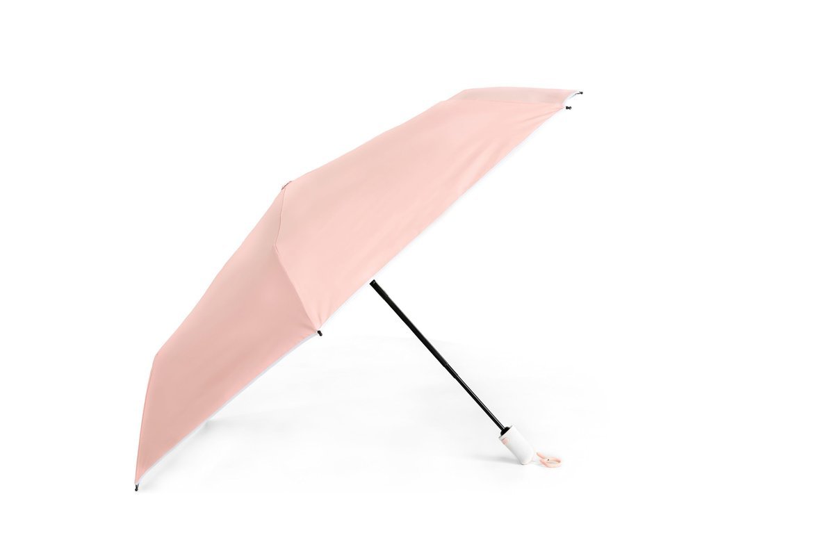 Parasol Miau składany mini automatyczny różowy