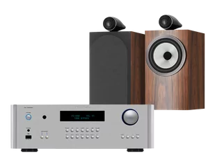 Rotel RA-1592 MkII (srebrny) + 705 S3 (mokka) - Zestawy stereo - miniaturka - grafika 1