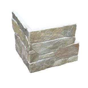 Narożnik elewacyjny dekoracyjny betonowy Castello Sabbia 0.88 mb - Płytki klinkierowe - miniaturka - grafika 1