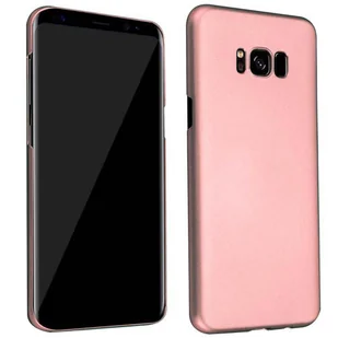 Etui Cadorabo do Samsung Galaxy S8 PLUS w kolorze METAL ROSE GOLD Plastikowe etui na telefon komórkowy Hardcase chroniące przed zadrapaniami i uderzeniami Pokrowiec ochronny Bumper Ultra Slim Back Case Hard Cover - Etui i futerały do telefonów - miniaturka - grafika 1