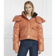 Kurtki damskie - CALVIN KLEIN JEANS Kurtka | Oversize fit - miniaturka - grafika 1