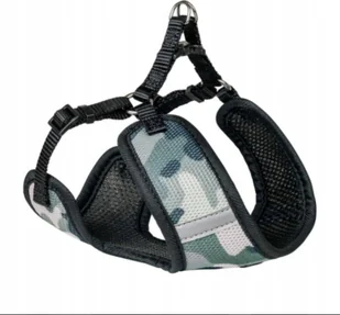 Nobby NOBBY MESH REFLECT SZELKI S MORO 41-46cm - Szelki dla psów - miniaturka - grafika 1