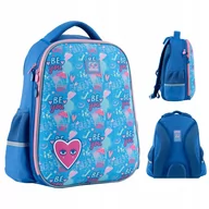 Plecaki szkolne i tornistry - PLECAK SZKOLNY DLA DZIEWCZYNEK NIEBIESKI WZORY GoPack - miniaturka - grafika 1