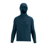Kurtki męskie - COMPRESSPORT Kurtka biegowa przeciwdeszczowa TEMPEST WATERPROOF JACKET stargazer - miniaturka - grafika 1