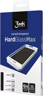 3MK HardGlass Max iPhone XS Max czarny HARDGLASS MAX - Szkła hartowane na telefon - miniaturka - grafika 2