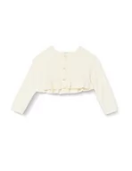 Bluzki dla niemowląt - United Colors of Benetton Niemowlęta dziecięca koszulka koreańska M/L 1032a5006 kurtka z dzianiny, biała 000, 74 cm - miniaturka - grafika 1
