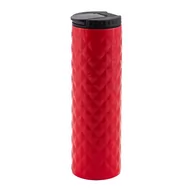 Kubki termiczne - Kubek izotermiczny Dawson 450 ml, czerwony - miniaturka - grafika 1