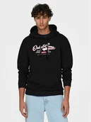 Bluzy męskie - Only & Sons Bluza Lenny 22028594 Czarny Regular Fit - miniaturka - grafika 1