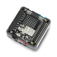 Podzespoły elektroniczne - DinBase - nakładka z akumulatorem 500mAh - na szynę DIN - do modułów deweloperskich M5Stack Core - M5Stack M132 - miniaturka - grafika 1