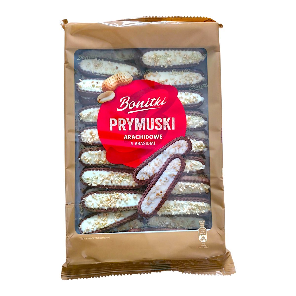 Ciastka Prymuski Bonitki 500g Arachidowe
