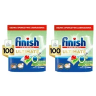 Środki do zmywarek - Finish Ultimate Kapsułki do zmywarki 0% zestaw 2 x 100 szt. - miniaturka - grafika 1