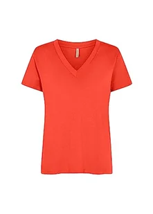 SOYACONCEPT Women's SC-Derby 2 T-shirt damski, czerwony, XXL, czerwony, XXL - Koszulki i topy damskie - miniaturka - grafika 1