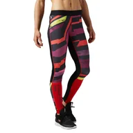 Legginsy - Spodnie Reebok One Series Tight damskie legginsy getry kompresyjne termoaktywne-XS - miniaturka - grafika 1