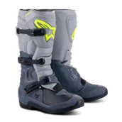Buty motocyklowe - Buty Cross Alpinestars Tech 3 MX Ciemnoszary/Szary/Jasnoszary/Czarny49,5 - miniaturka - grafika 1