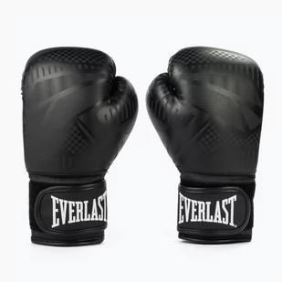 Rękawice bokserskie męskie EVERLAST Spark czarne EV2150  14 oz - Rękawice bokserskie - miniaturka - grafika 1