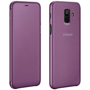 Samsung Galaxy J6 2018 Wallet Cover EF-WJ600CE fioletowy (EF-WJ600CEEGWW) - Etui i futerały do telefonów - miniaturka - grafika 2