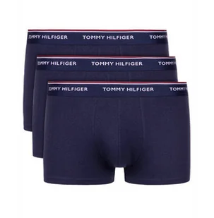 Tommy Hilfiger Bokserki Męskie 3-Pack – Granatowe, Rozmiar S - Majtki męskie - miniaturka - grafika 1