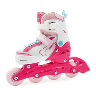 Rolki Raven Lia Pink (przednie kółko LED) - Rolki - miniaturka - grafika 2