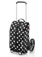 Torby i wózki na zakupy - Wózek torba na zakupy Reisenthel Citycruiser - dots white - miniaturka - grafika 1