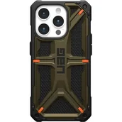 Etui i futerały do telefonów - UAG Monarch do iPhone 15 Pro kevlar elemental green - miniaturka - grafika 1