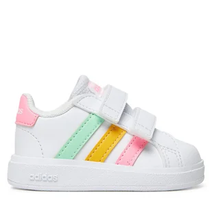 Sneakersy adidas Grand Court 2.0 Cf I HP8917 Biały - Buty dla dziewczynek - miniaturka - grafika 1