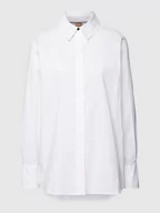 Koszule damskie - Bluzka koszulowa z krytą listwą guzikową model ‘Bepura’ - miniaturka - grafika 1