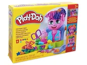 Masy plastyczne - Ciastolina Hasbro Play-Doh Salon fryzjerski F8807 - miniaturka - grafika 1
