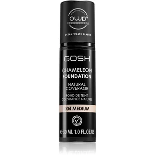 Gosh Chameleon Foundation Podkład adaptujący się do skóry 004 medium 30ml 49442-uniw - Podkłady do twarzy - miniaturka - grafika 1