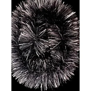 Łańcuch choinkowy 10 x 300 cm ciemnoszary - Ozdoby bożonarodzeniowe - miniaturka - grafika 1