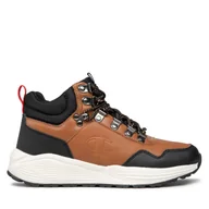 Buty dla chłopców - Sneakersy Champion Climb Rx Mid B Gs S32441-CHA-MS053 Brązowy - miniaturka - grafika 1