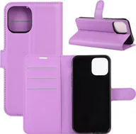 Etui i futerały do telefonów - Etui na telefon komórkowy Cover Wallet Bookstyle Case Bumper, Kolor:Fioletowy, Wybierz model:Samsung Galaxy S21 Plus - miniaturka - grafika 1