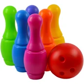 Zabawki i gry sportowe - Kręgle Gigant Wysokość 32CM 6 Szt + 1 Kula - miniaturka - grafika 1