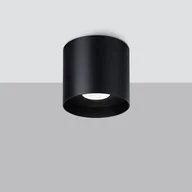 Lampy sufitowe - Mika lampa sufitowa 1xGU10 czarna SL.1281 - miniaturka - grafika 1