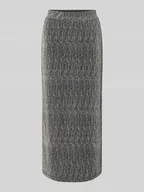 Spódnice - Spódnica midi z elastycznym pasem model ‘SILNA’ - miniaturka - grafika 1