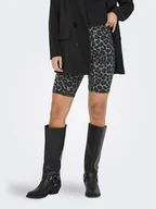 Spodenki damskie - JDY Szorty w kolorze srebrno-czarnym - miniaturka - grafika 1