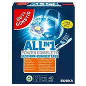 Środki do zmywarek - G G Tabletki do zmywarki All in 1 40 szt skuteczne mycie nabłyszczanie i ochrona zmywarki - miniaturka - grafika 1