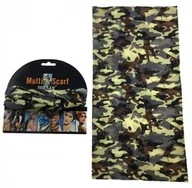 Apaszki i szaliki damskie - Chusta komin MORO na twarz wielofunkcyjna uniwersalna ŻÓŁTY - miniaturka - grafika 1