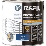 Farby olejne i specjalne - RAFIL Emalia PROSTO Na Rdzę Połysk RAL5010 0,75 l - miniaturka - grafika 1