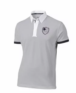 Pikeur Koszulka konkursowa męska - grey - Koszulki jeździeckie - miniaturka - grafika 1