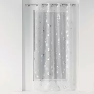 Firany - Douceur d'intérieur Douceur dintérieur Firana błyszcząca BLOOMY 140 x 240 cm biała 1626571 - miniaturka - grafika 1
