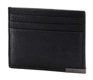 Portfele - Calvin Klein Męska nowoczesna tablica na karty portfel 6 cm³, Ck Black, jeden rozmiar, Ck czarny, Rozmiar Uniwersalny - grafika 1